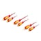 Tekton Phillips, Slotted, Square Insulated Screwdriver Set, 6-Piece (#1-#2, 5.5-6.5 mm, #1-#2) DVZ90002 - alternate 3