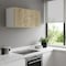 Homeroots 39in White And Light Oak Standard Accent Cabinet With One Shelf 477597 - alternate 6