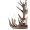 Jonathan Y Nelle 18" Adjustable Resin Antler 3-Light LED Chandelier, Brown JYL6304A - alternate 17
