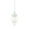 Homeroots White Glass Globe Hanging Light 398000 - alternate 1