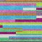 Homeroots 9' X 12' Lavender Orange And Lime Green Striped Washable Indoor Outdoor Area Rug 613294 - alternate 8