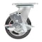 Vestil Rubber Swivel With Brake Caster 5 In. Diameter x 2 In. Width 661 Lb. Capacity Dark Black/Gold CST-VE-5X2MRA-SWB - alternate 9