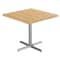 Flash Furniture Bennett 36 in Square Solid Wood Indoor Tabletop in Natural with 30 in x 30 in Dining Height GSF-SQ36-NAT-T3030S-GG - alternate 1