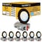 Nuwatt 4 Inch Bronze Canless Recessed Lighting Slim LED Wafer Lights, Wet Rated, 2700K-5000K, 630LM, 6PK NW-P-DL-4-9W-5CT-BZ-6P - alternate 1