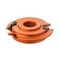 Cmt MULTIRADIUS ROUNDOVER CUTTER HEADS D=4-29/64in B=1-1/4in 694.003.31 - alternate 1