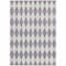 Homeroots 9' X 12' Purple And Lilac Geometric Washable Indoor Outdoor Area Rug 577101 - alternate 9