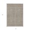 Homeroots 5' X 8' Brown And Beige Geometric Washable Indoor Outdoor Area Rug 594456 - alternate 7
