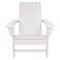 Newtechwood Modern Flat Top Adirondack Chair in Ivory P011-896 - alternate 5