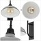 Jonathan Y Stanley 12.25" 1-Light Farmhouse Industrial Iron LED Gooseneck Arm Outdoor Sconce, Gray JYL7614D - alternate 9