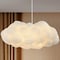 Jonathan Y Zephyr 23" 2-Light Modern Contemporary Silk LED Cloud Pendant, White JYL9073A - alternate 11