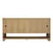 James Martin Vanities Solene 72" Double Vanity, Seaside Oak, w/ 3 CM Tajnar Eclos Top w/FreePower Wireless Charger D225-V72-SSO-FTJR - alternate 10