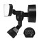 Globe Electric globe Security Flood Light, LED Lamp, Bright White, 3200 Lumens, 4000 K Color Temp, Black Fixture 17000207 - alternate 5