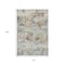 Homeroots 10' X 14' Midnight Ivory And Beige Abstract Washable Indoor Outdoor Area Rug 643582 - alternate 6