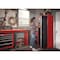 Craftsman 2000 Series Garage Storage Cabinet, Black/Red, 32 in W x 18 in D x 74 in H CMST23201RB - alternate 6
