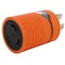 Ac Works Plug Adapter, L5-30R, L5-20P, L5-30P, L5-20P, 0 ft., Orange ADL520L530 - alternate 1