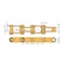 Tsubaki Roller Chain, Conveyor, C2080HP ANSI, 10 ft C2080HPB - alternate 1
