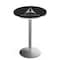 Holland Bar Stool Co Pub Table, 36 in L, 36 in W, 36 in H, Steel Top, Black L214 - alternate 1