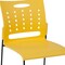 Flash Furniture Yellow Plastic Stack Chair, PK5 5-RUT-2-YL-GG - alternate 9