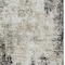 Homeroots 8' X 10' Black Ivory And Beige Abstract Washable Indoor Outdoor Area Rug 612307 - alternate 8