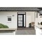 Vdomdoors Front Exterior Prehung FiberGlass Door Frosted Glass / Manux 8312 Matte Black / Sidelight and Trans MANUX8312EXD-BLK-W36+14 x H80+14-RH - alternate 6