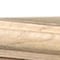Homeroots 74in Natural Distressed Solid Wood Carved Floral Sideboard with Four Doors 634322 - alternate 10