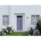 Vdomdoors Front Exterior Prehung Steel Door Ronex1011 Grey Transom Window Sidelite Stainless Inserts Entry RONEX1011EXD-GRE-W36 X H80+16-LH-I - alternate 6