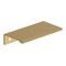 Amerock Streamline II 3 inch (76mm) Length Champagne Bronze Cabinet Edge Pull, 25PK 25VMP37191CZ - alternate 1