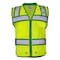 Dome75 Hi-Vis Heavy Duty Safety Vest MD Class ANSI/ISEA 107-2020 Class 2 , Reinforced Front Zipper 1 OV6124 - alternate 7