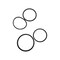 John Deere SEAL KIT, JOHN DEERE OEM F436254 F436254 - alternate 2