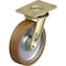 Blickle Swivel Plate Caster, PU, 8", 2200 lb., Caster Wheel/Tread Material: Cast Iron/Polyurethane LS-GB 200K-16 - alternate 1