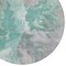 Homeroots 8' Teal Blue And Lavender Round Abstract Washable Indoor Outdoor Area Rug 615628 - alternate 7