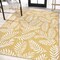 Jonathan Y Nevis Palm Frond Yellow/Cream 9 ft. x 12 ft. Indoor/Outdoor Area Rug SMB119C-9 - alternate 8