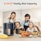 Simple Deluxe Air Fryer 6 Quart Capacity with Window Square Air Fryer 12-in-1 Air Fry, Roast, Reheat, Dehydrate,  3A88HKAIRXFRYER6GRY - alternate 8