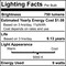 Bulbrite LED Filament 9 W Non-Dimmable A19 Light Bulbs with Frost Finish and E26 Base, 5000K, 750Lumens, 8PK 862716 - alternate 9