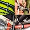 Grizzly Supply Cable Clamp, 1/4 in Bundle Dia., .59 in W, Rubber-Lined P-Clamp, 304 Stainless Steel, Black, 100PK GS-RPC5-1/4-C - alternate 7