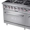 Koolmore 60 in. 6 Burner Commercial Natural Gas Range with 24 in. Griddle in Stainless-Steel KM-CRG60-NG - alternate 8