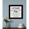 Homeroots Home the Story of Who We Are Black Framed Print Wall Art 404811 - alternate 3