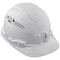 Klein Tools Hard Hat, PC/ABS, 4-point Point Ratchet with Pivot, White 60105 - alternate 9