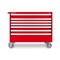 Tekton Rolling Tool Cabinet, 7 Drawer, Red, Steel, 48 in W x 27 in D x 41-1/2 in H OCL43200LWT - alternate 13