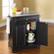 Crosley Alexandria Granite Top Portable Kitchen Island/Cart KF30023ABK - alternate 7