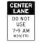 Sign Solutions Usa Traffic Sign, 30 in Width, Aluminum Sign, Vertical Rectangle DUS10DWT3042R3-9f - alternate 1
