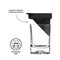 Corkcicle Whiskey Wedge, 9 oz, Plastic 7001 - alternate 6