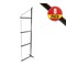 Mytee Products 8PK 4 Tier Shipping Container Shelving Bracket w/Hooks 19inx77 1/2in, 551lbs WLL, 8PK CNT-SHELF4x8 - alternate 8