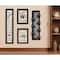 Homeroots Kitchen Collection VII with Seven Peg Mug Rack 3 Black Framed Print Kitchen Wall Art, 4PK 405964 - alternate 3