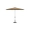 Treasure Garden 11 ft Patio Umbella, aluminum, fiberglass ribs, outdoor, Heather Beige UM841-SS 5476 Heather Beige - alternate 1