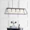 Jonathan Y Floyd 38" 5-Light Bohemian Farmhouse Iron Adjustable LED Pendant, Grey/Brass Gold JYL7521C - alternate 12