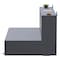Uws Stl Trnsfr Tank, L-Shpe, Matte Blk, 100gal. ST-100-L-MB - alternate 5