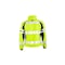 Kishigo Soft Shell Jacket, 100% Polyester, Class 2 R, Lime, S JS144-S - alternate 3
