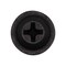 Auveco Phillips Flat Washer Head Tapping Screw #10 x 1 1/4in Black, 50PK 12955 - alternate 2