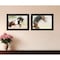 Homeroots Set Of Two A Wild Kookie 2 Black Framed Print Wall Art, 2PK 407235 - alternate 3